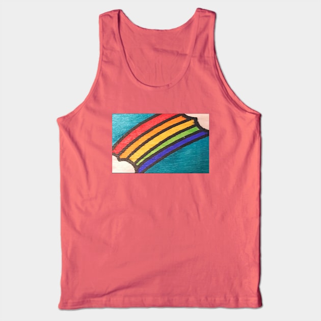 Rainbow Bit #2 Tank Top by ErinBrieArt